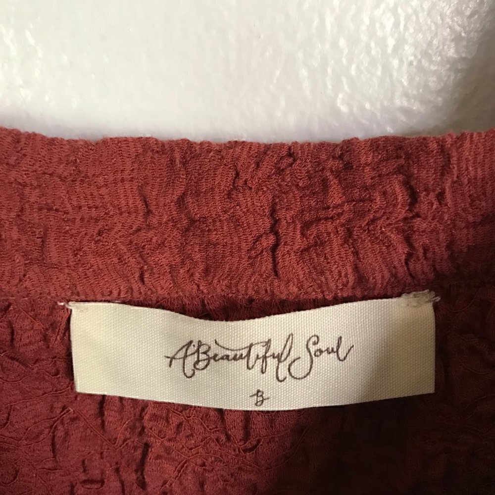 Arula Rust Blouse - Picture 3 of 5